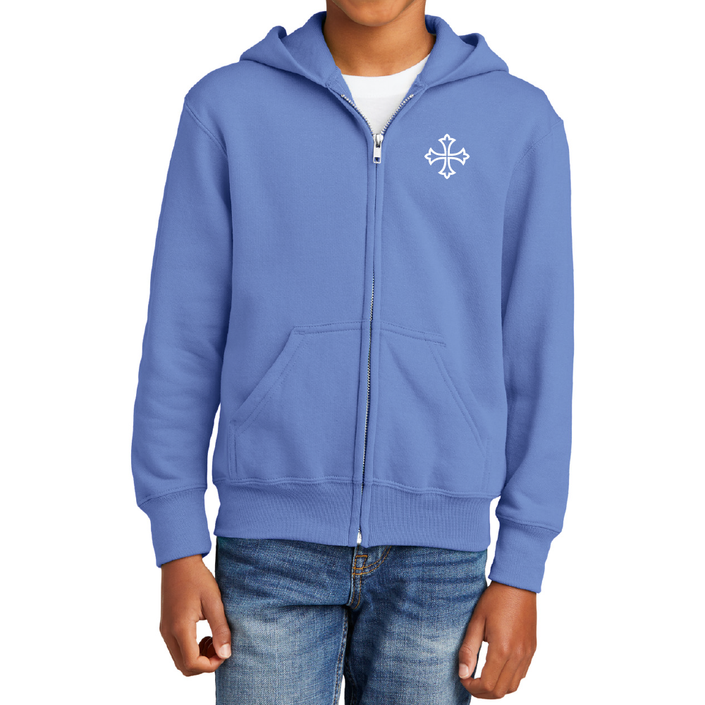 Coptic Cross Youth Full Zip