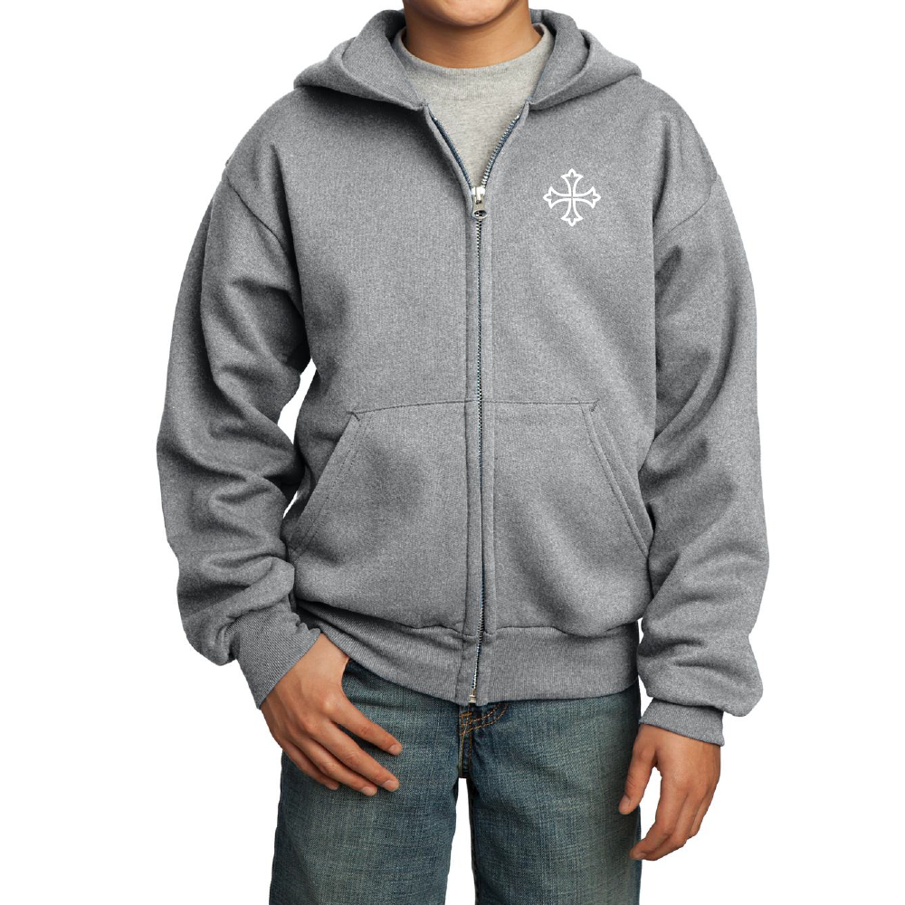 Coptic Cross Youth Full Zip