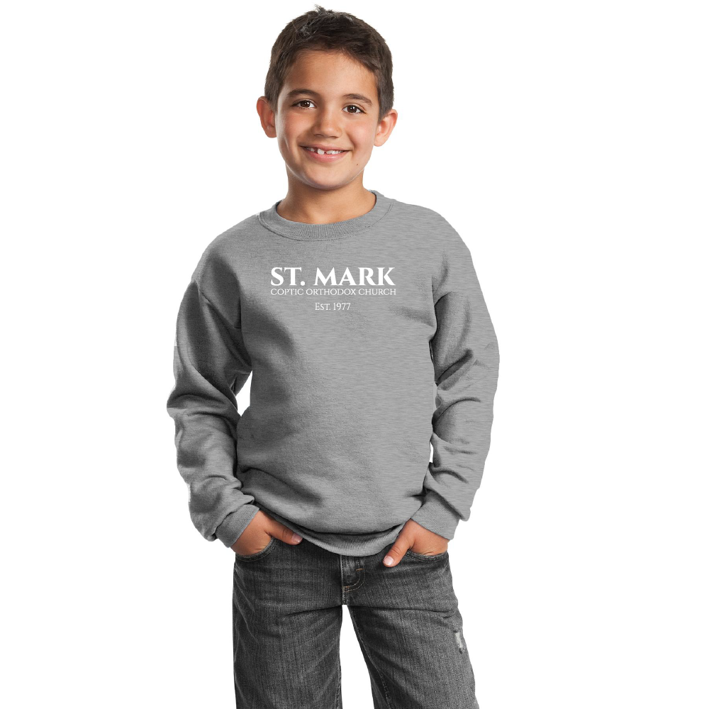St. Mark Essential Youth Crewneck Sweatshirt