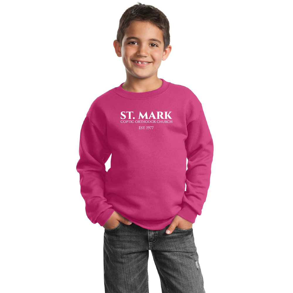 St. Mark Essential Youth Crewneck Sweatshirt