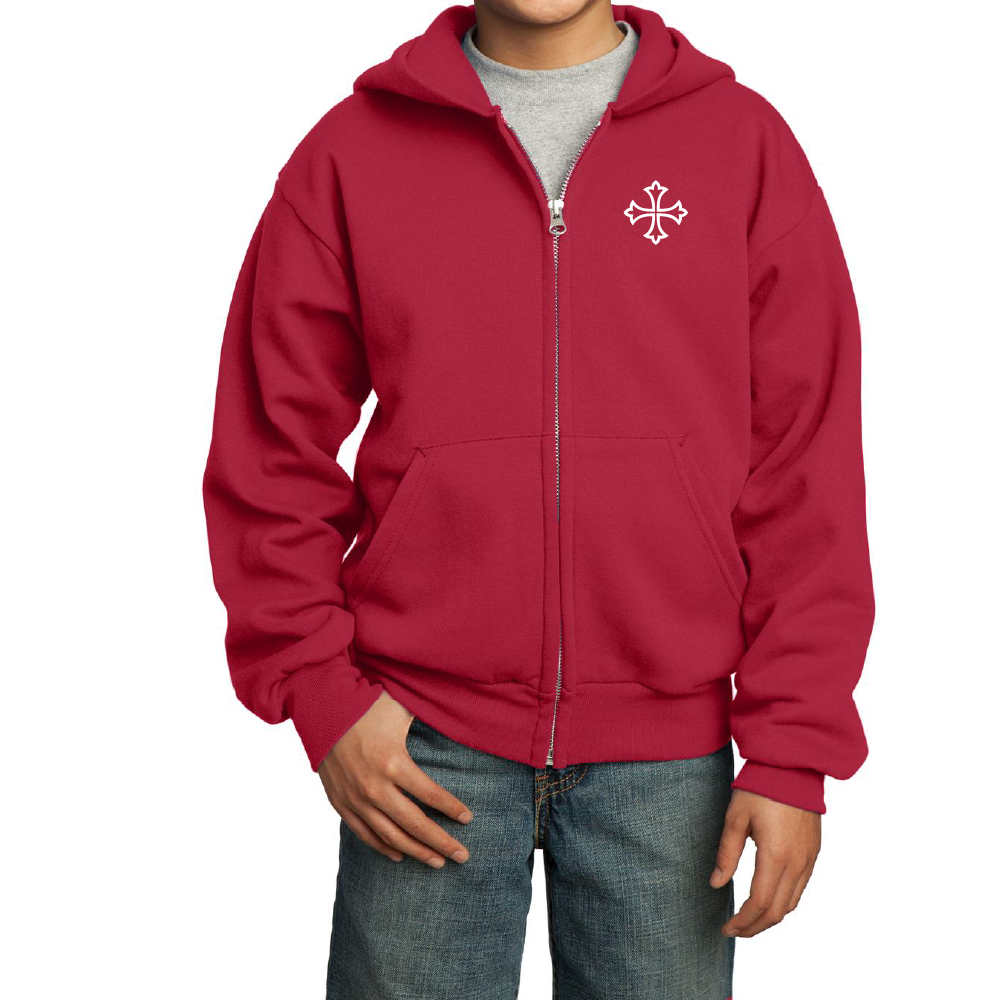 Coptic Cross Youth Full Zip