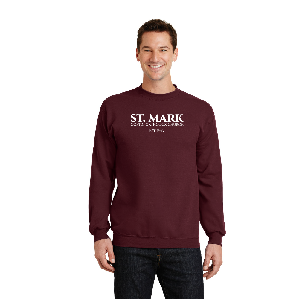 St. Mark Essential Adult Crewneck Sweatshirt