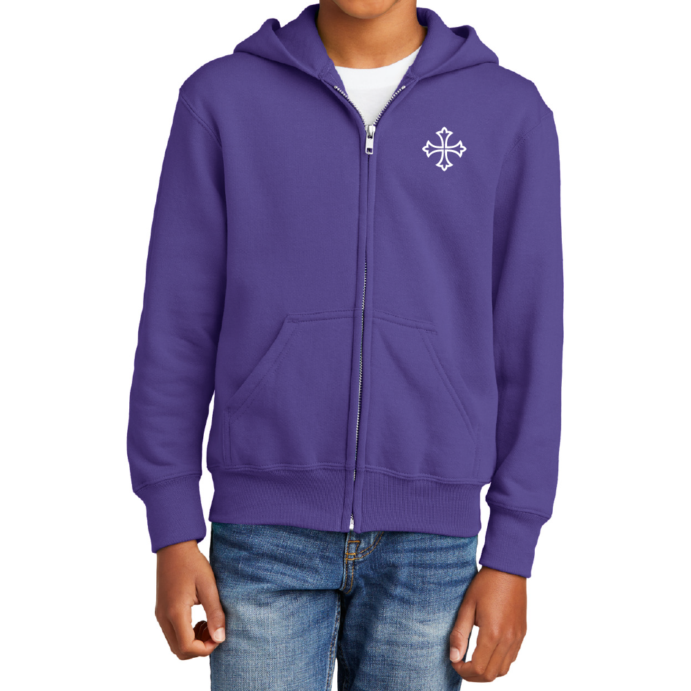 Coptic Cross Adult Full Zip