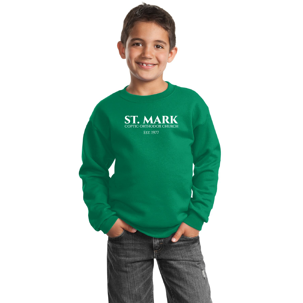 St. Mark Essential Youth Crewneck Sweatshirt