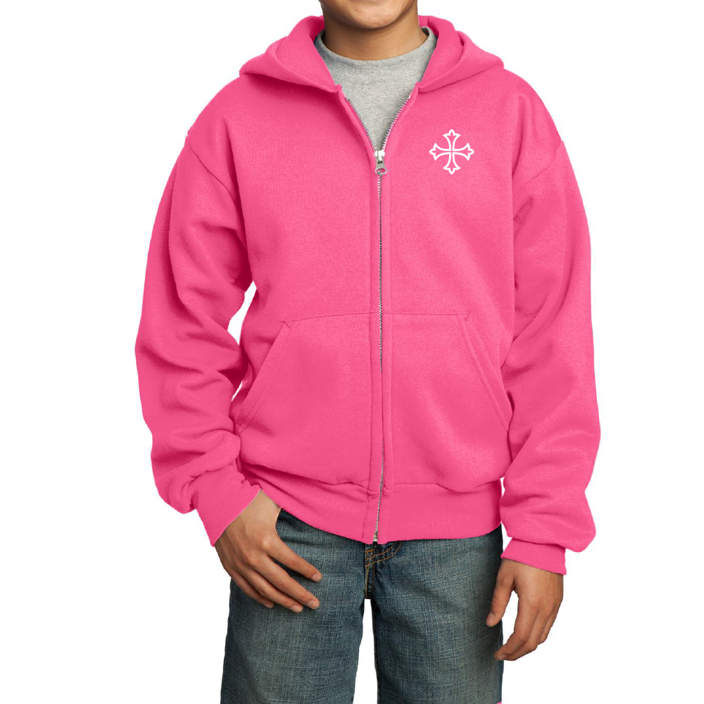 Coptic Cross Youth Full Zip