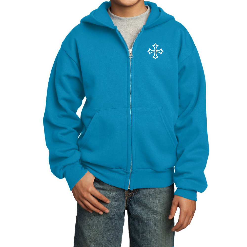 Coptic Cross Youth Full Zip