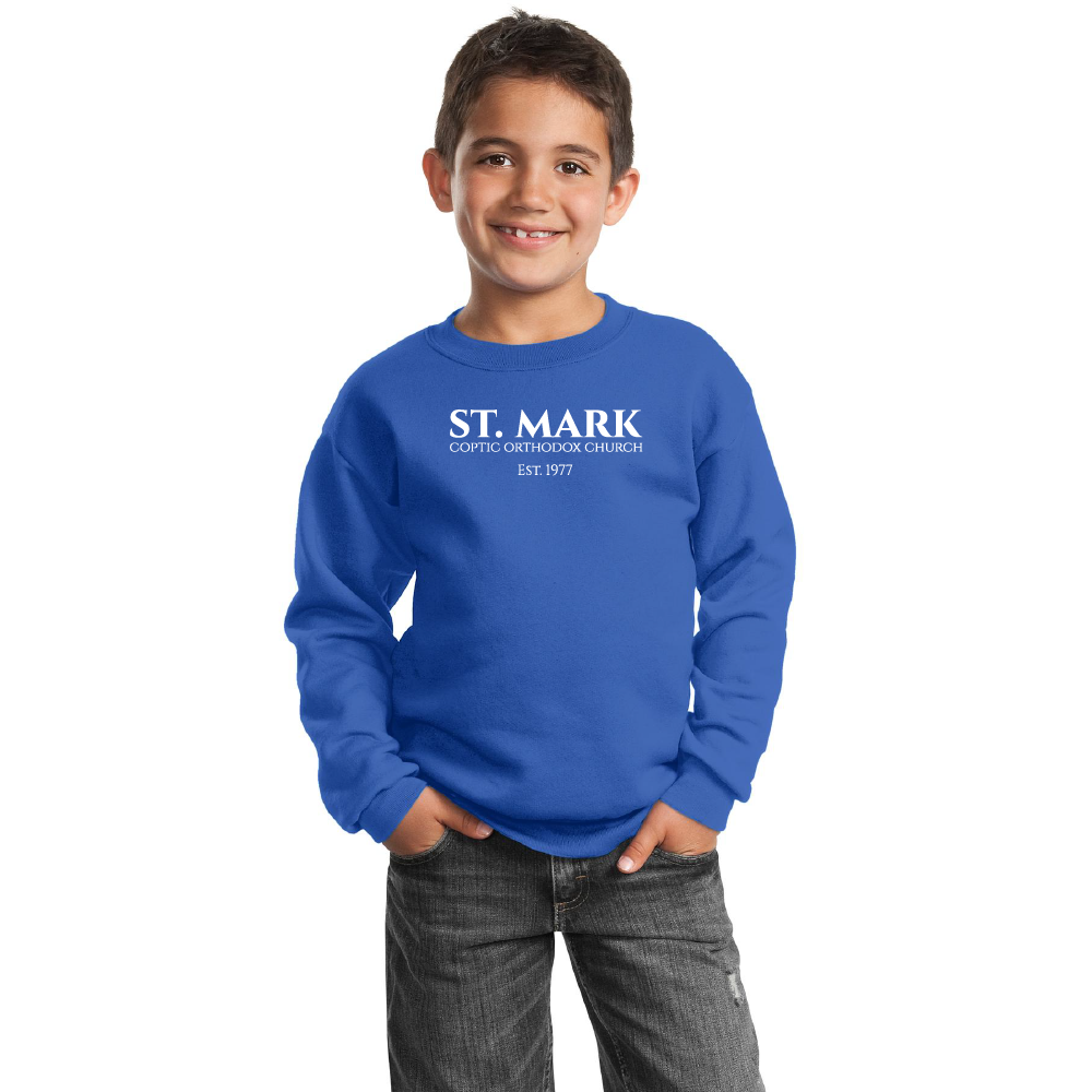 St. Mark Essential Youth Crewneck Sweatshirt