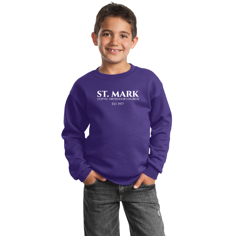 St. Mark Essential Youth Crewneck Sweatshirt