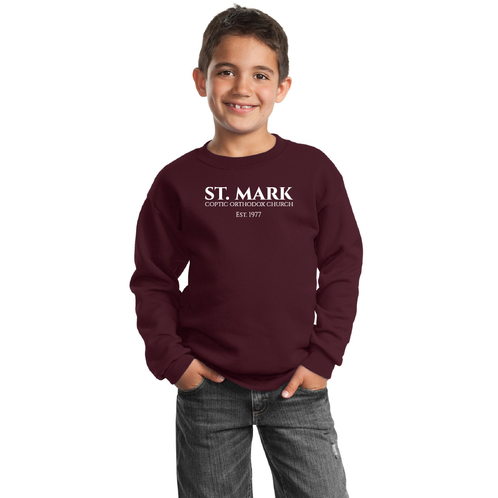 St. Mark Essential Youth Crewneck Sweatshirt
