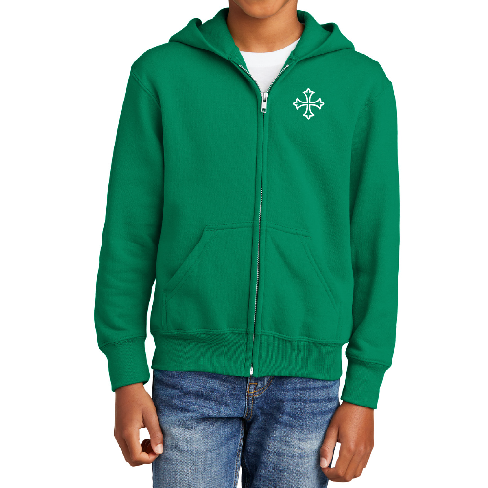 Coptic Cross Adult Full Zip