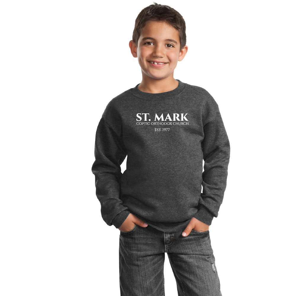 St. Mark Essential Youth Crewneck Sweatshirt