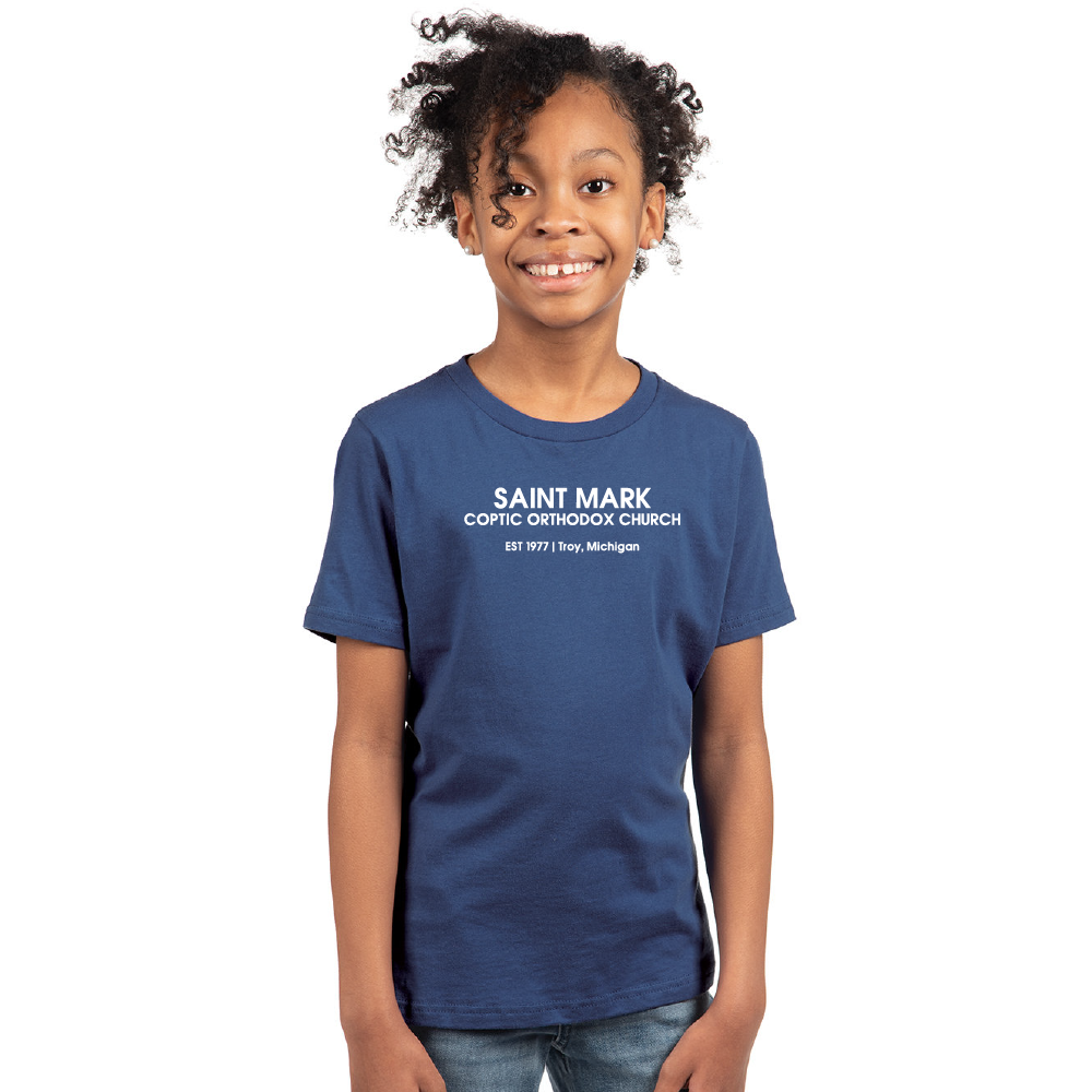 St. Mark EST 1977 Troy, Michigan Essential Youth Short Sleeve Shirt