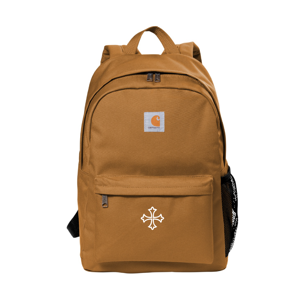Coptic Cross Carhartt® Canvas Backpack