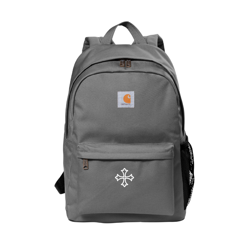Coptic Cross Carhartt® Canvas Backpack