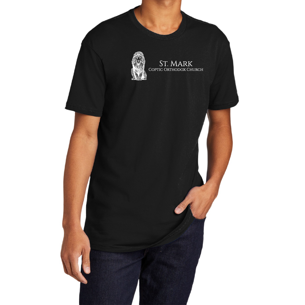 St. Mark Coptic Orthodox Church Lion Essential Adult Short Sleeve Shirt