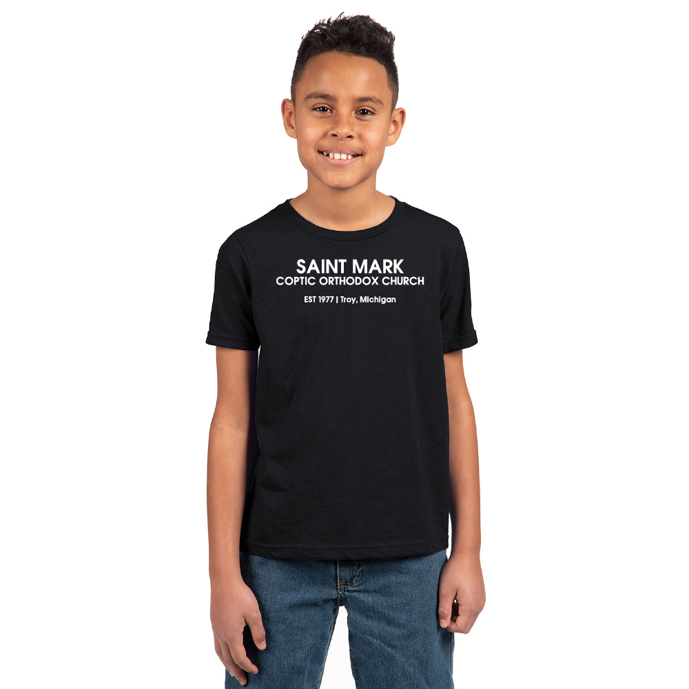 St. Mark EST 1977 Troy, Michigan Essential Youth Short Sleeve Shirt