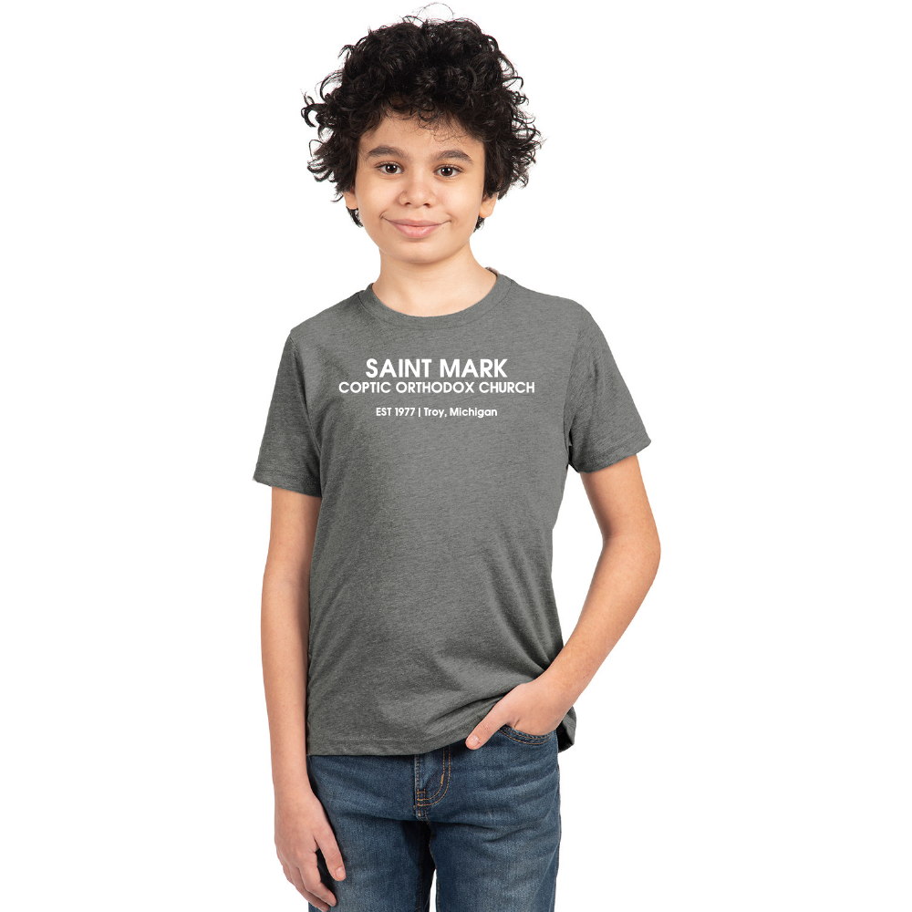 St. Mark EST 1977 Troy, Michigan Essential Youth Short Sleeve Shirt