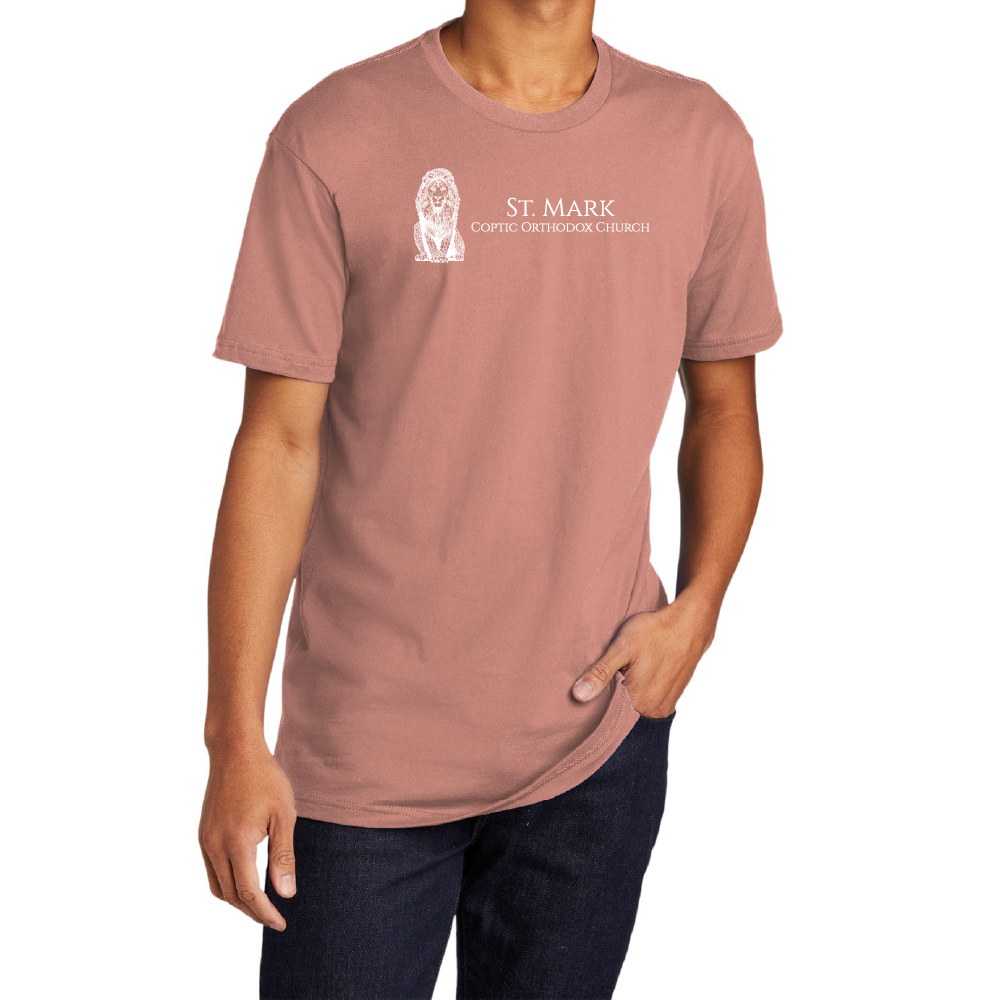 St. Mark Coptic Orthodox Church Lion Essential Adult Short Sleeve Shirt
