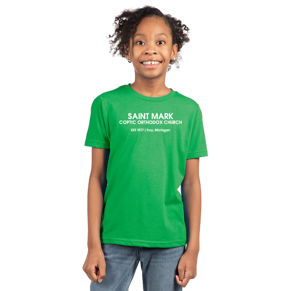 St. Mark EST 1977 Troy, Michigan Essential Youth Short Sleeve Shirt