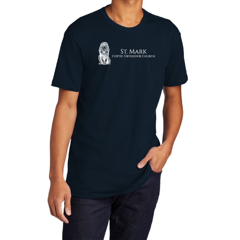 St. Mark Coptic Orthodox Church Lion Essential Adult Short Sleeve Shirt