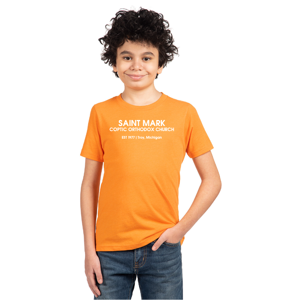 St. Mark EST 1977 Troy, Michigan Essential Youth Short Sleeve Shirt