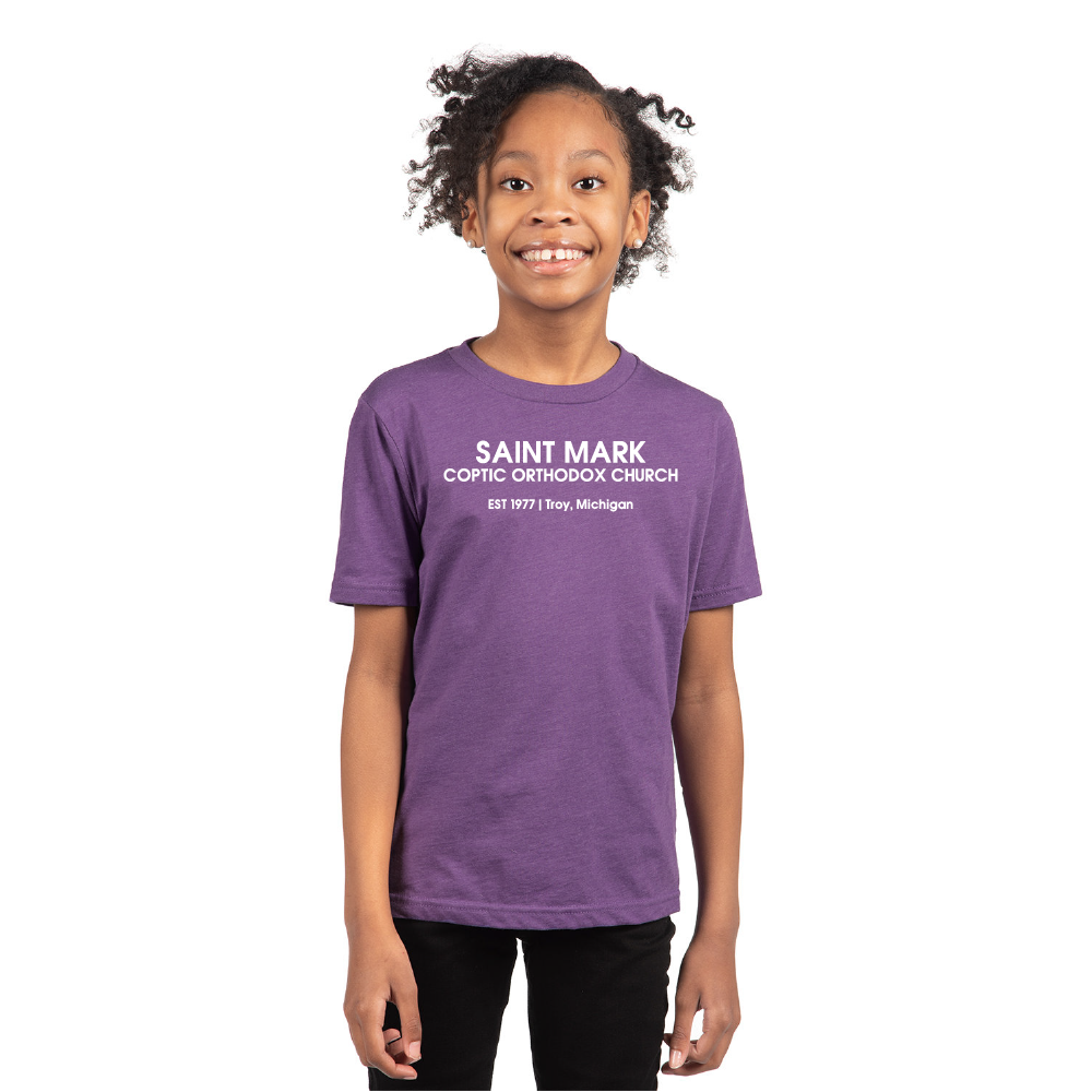 St. Mark EST 1977 Troy, Michigan Essential Youth Short Sleeve Shirt