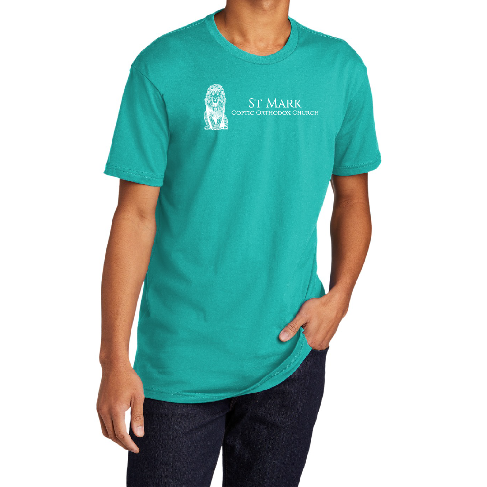 St. Mark Coptic Orthodox Church Lion Essential Adult Short Sleeve Shirt