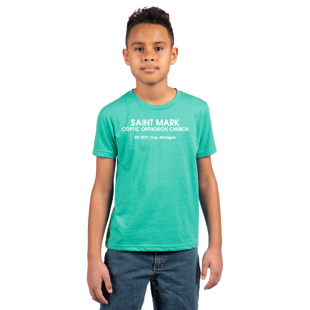 St. Mark EST 1977 Troy, Michigan Essential Youth Short Sleeve Shirt