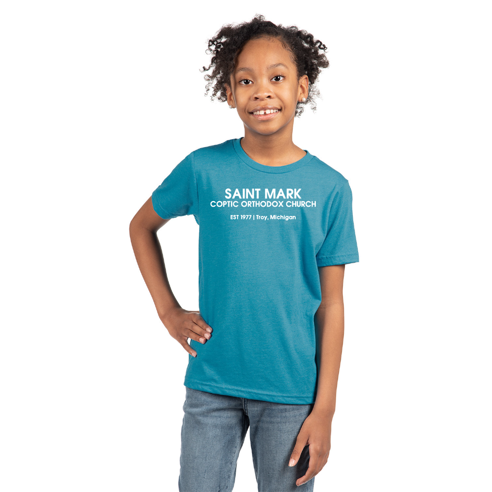 St. Mark EST 1977 Troy, Michigan Essential Youth Short Sleeve Shirt