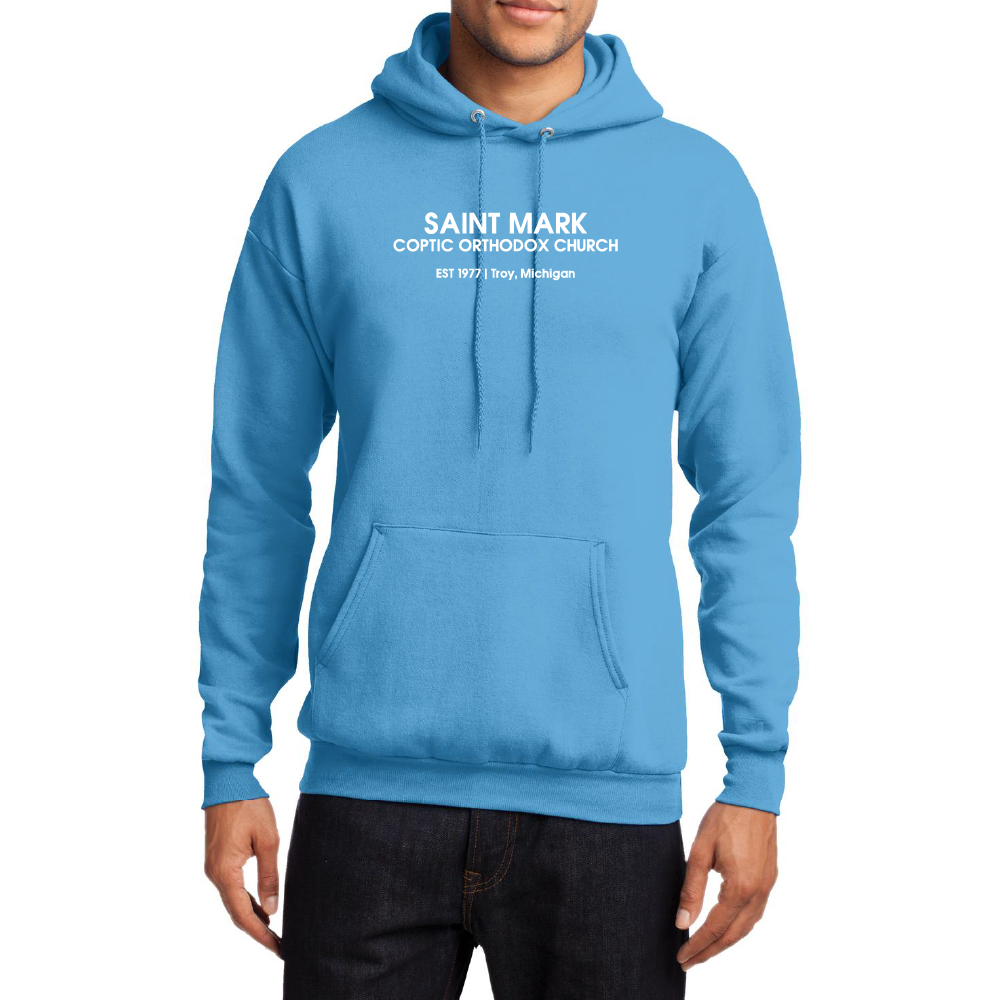 St. Mark EST 1977 Troy, Michigan Essential Adult Hoodie