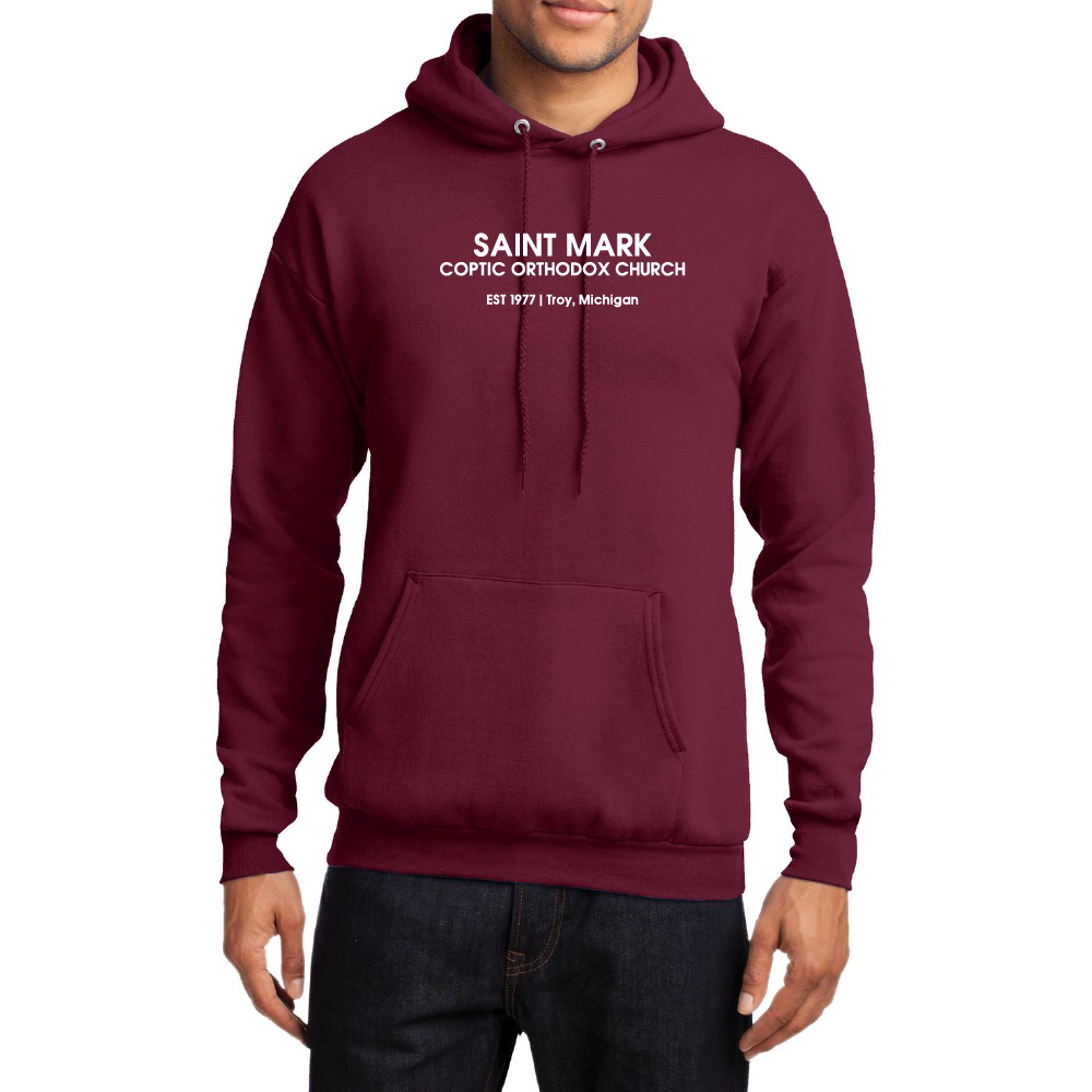 St. Mark EST 1977 Troy, Michigan Essential Adult Hoodie