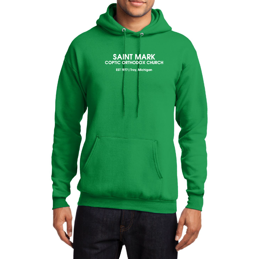 St. Mark EST 1977 Troy, Michigan Essential Adult Hoodie
