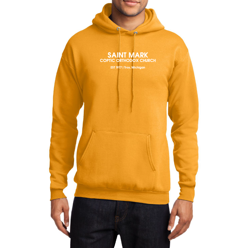 St. Mark EST 1977 Troy, Michigan Essential Adult Hoodie