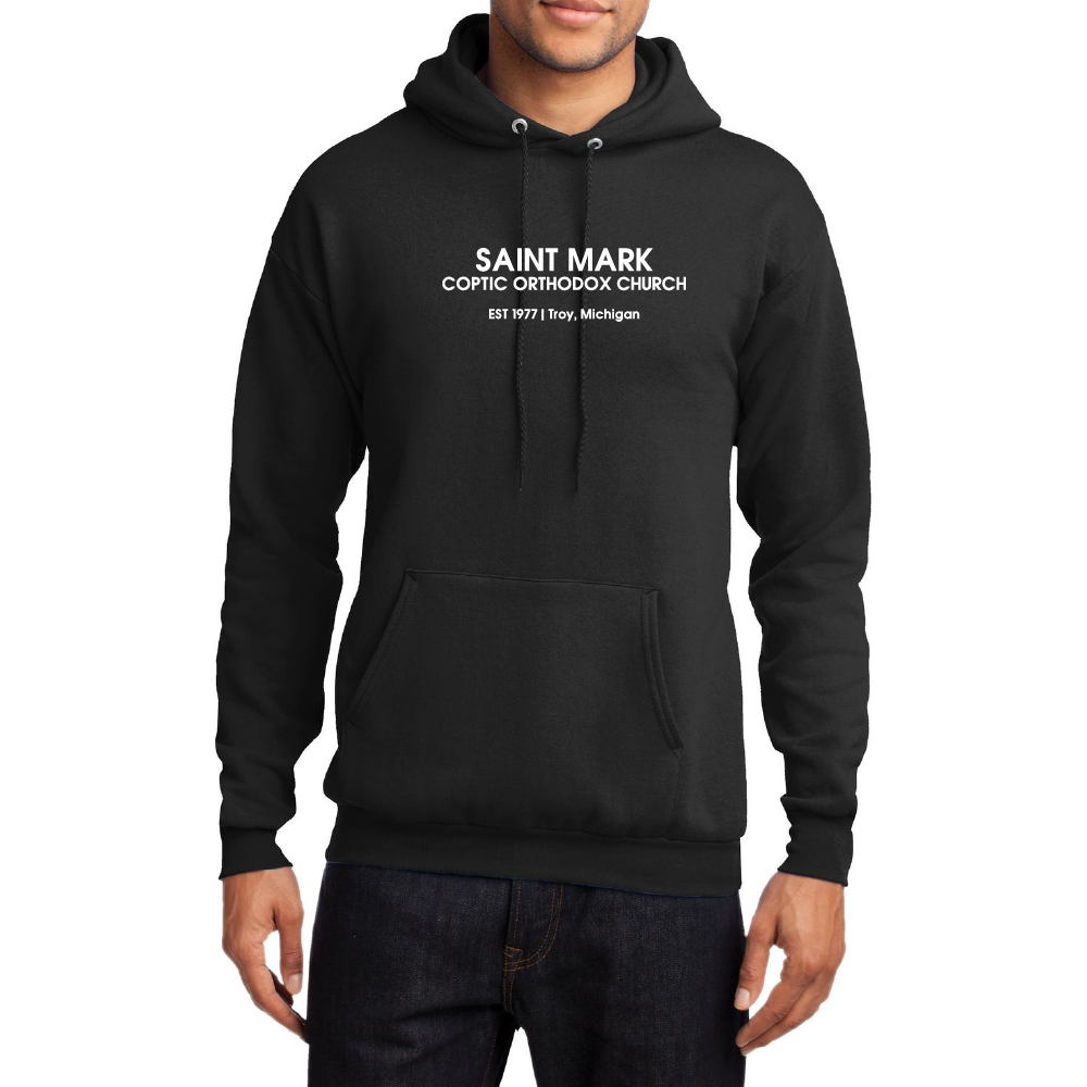 St. Mark EST 1977 Troy, Michigan Essential Adult Hoodie