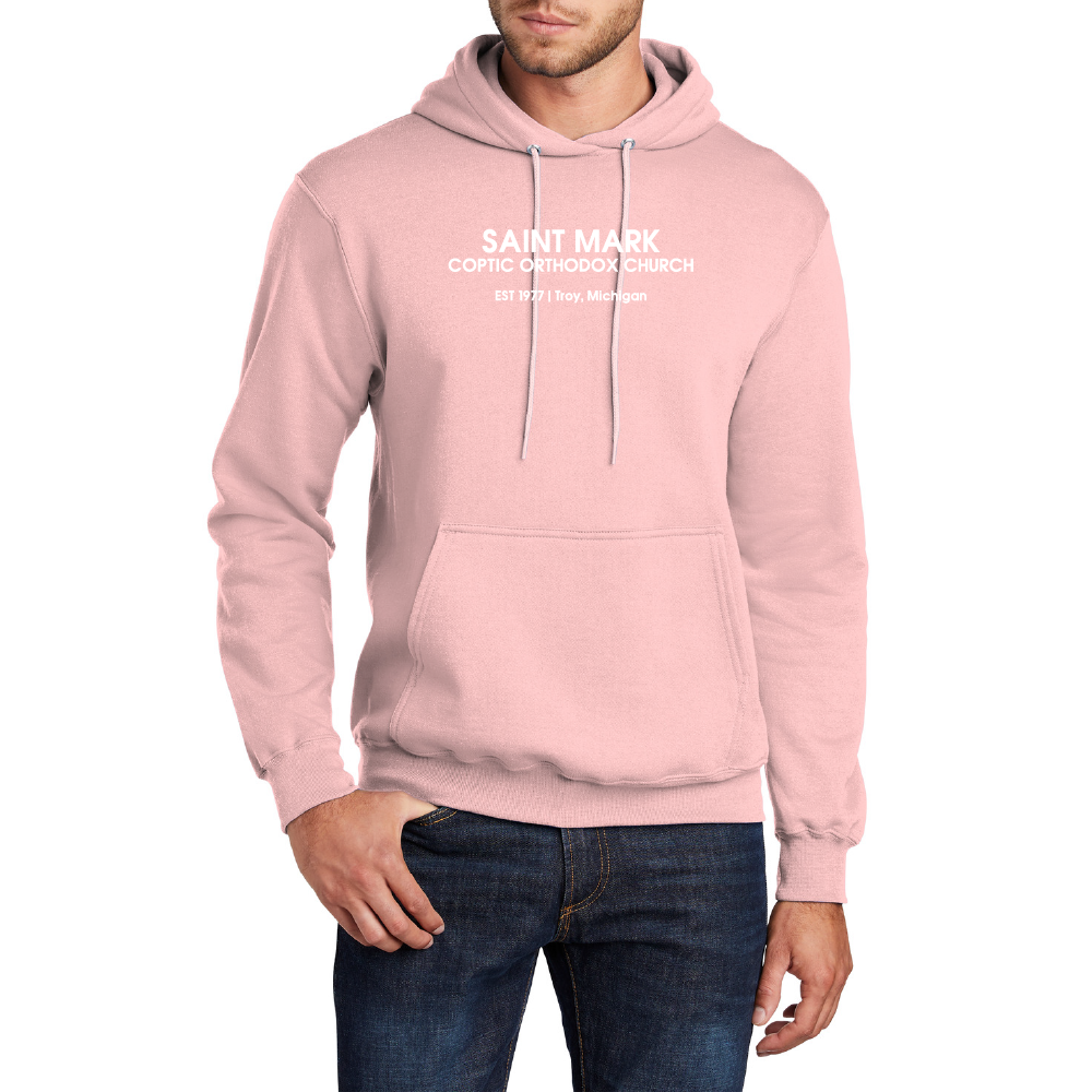 St. Mark EST 1977 Troy, Michigan Essential Adult Hoodie