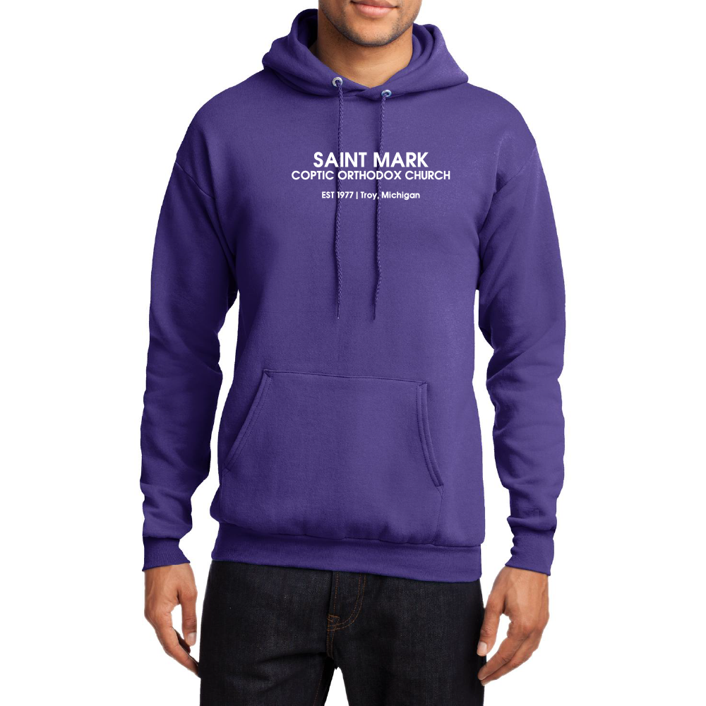 St. Mark EST 1977 Troy, Michigan Essential Adult Hoodie