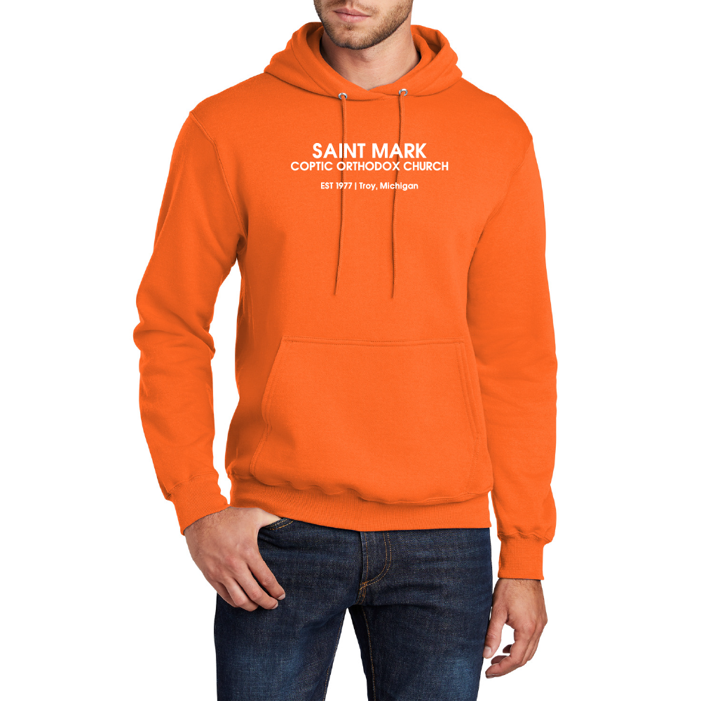 St. Mark EST 1977 Troy, Michigan Essential Adult Hoodie