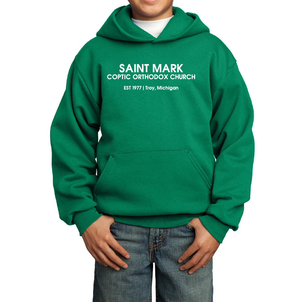 St. Mark EST 1977 Troy, Michigan Essential Youth Hoodie