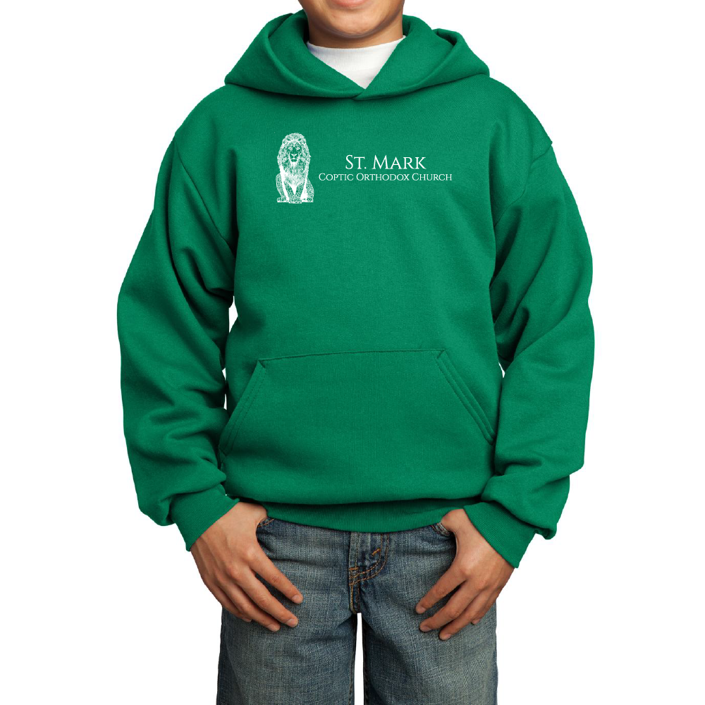 St. Mark Coptic Orthodox Church Lion Essential Youth Hoodie