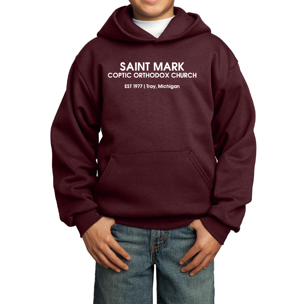 St. Mark EST 1977 Troy, Michigan Essential Youth Hoodie