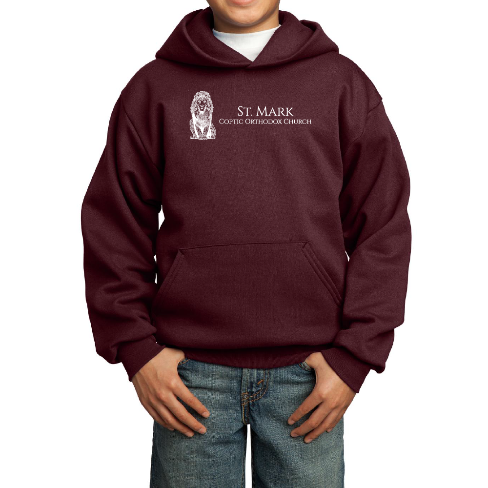 St. Mark Coptic Orthodox Church Lion Essential Youth Hoodie