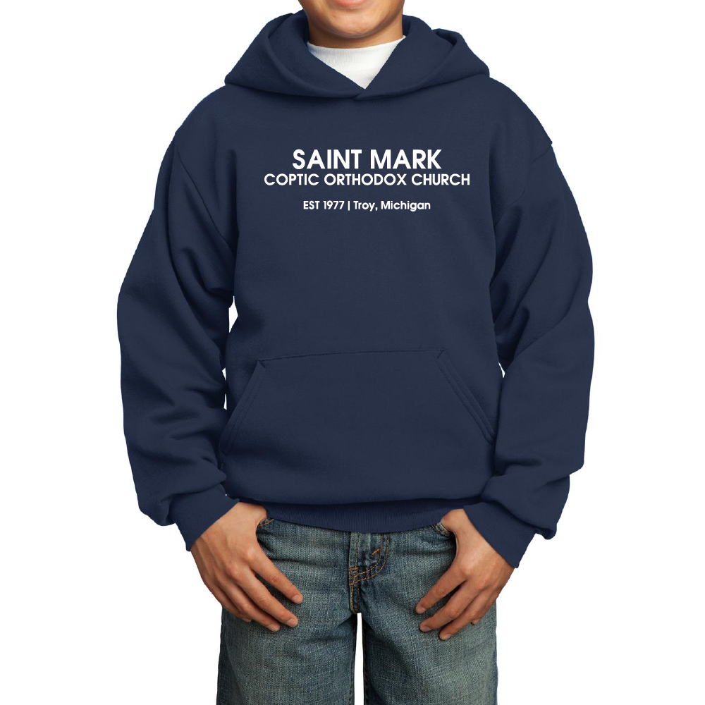 St. Mark EST 1977 Troy, Michigan Essential Youth Hoodie