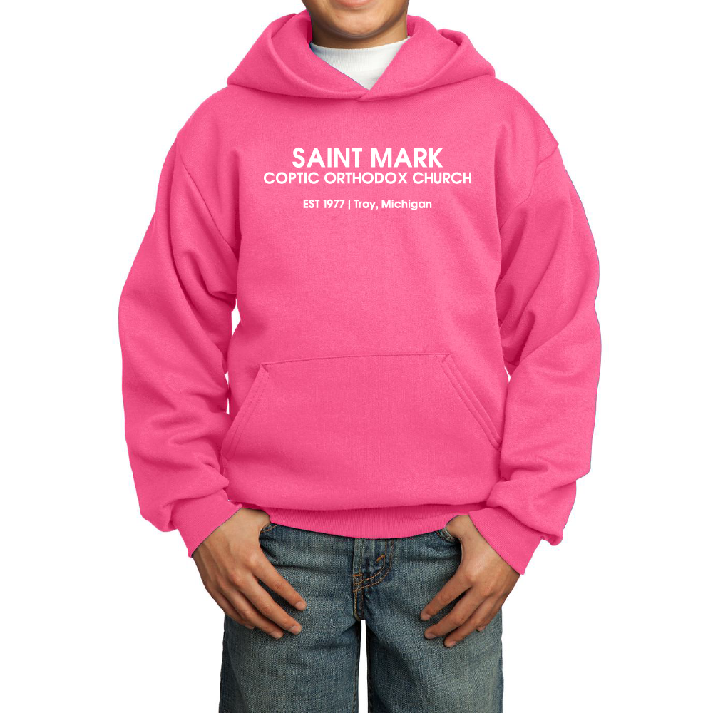 St. Mark EST 1977 Troy, Michigan Essential Youth Hoodie
