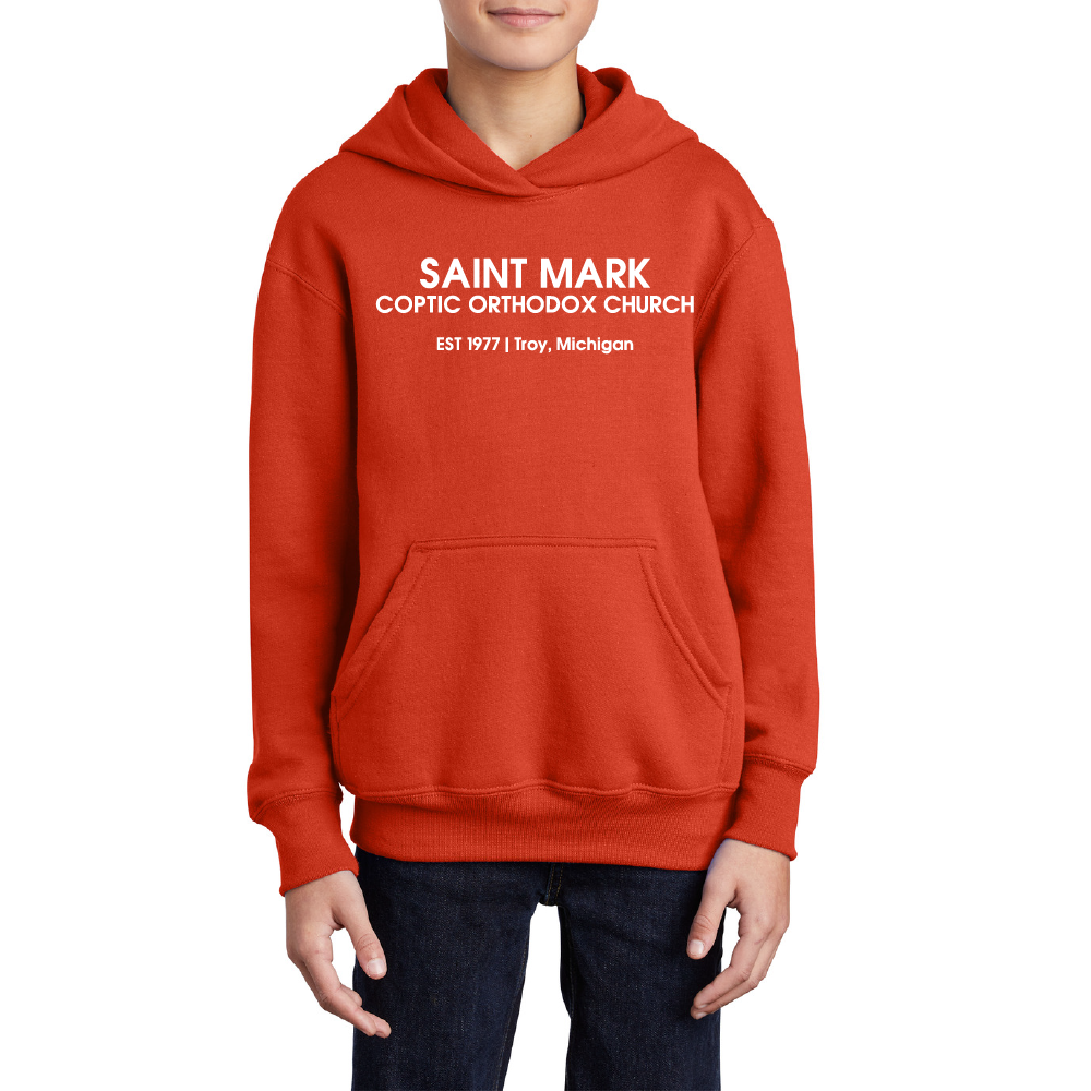 St. Mark EST 1977 Troy, Michigan Essential Youth Hoodie