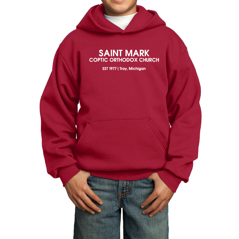 St. Mark EST 1977 Troy, Michigan Essential Youth Hoodie