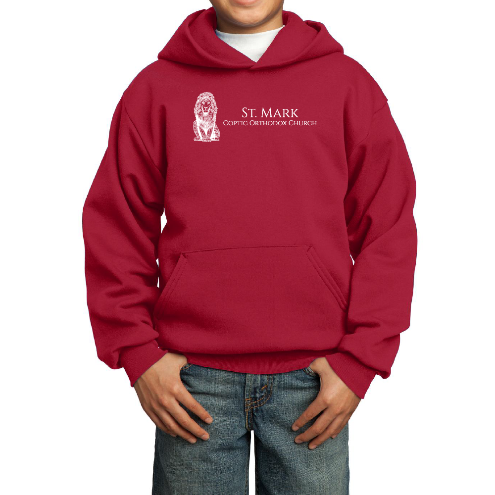 St. Mark Coptic Orthodox Church Lion Essential Youth Hoodie