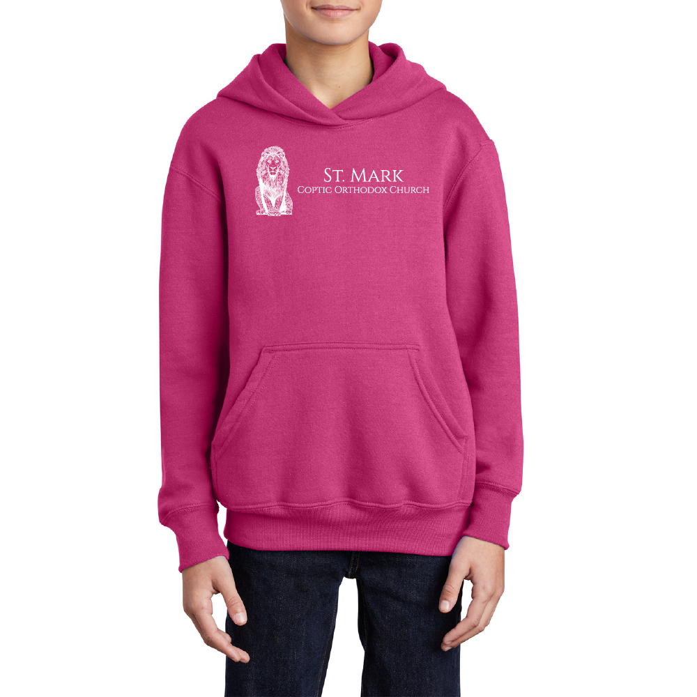 St. Mark Coptic Orthodox Church Lion Essential Youth Hoodie