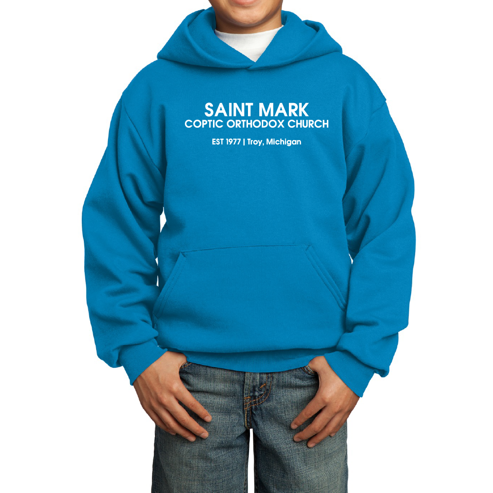 St. Mark EST 1977 Troy, Michigan Essential Youth Hoodie