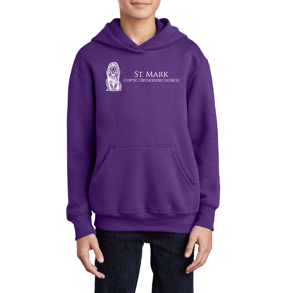 St. Mark Coptic Orthodox Church Lion Essential Youth Hoodie