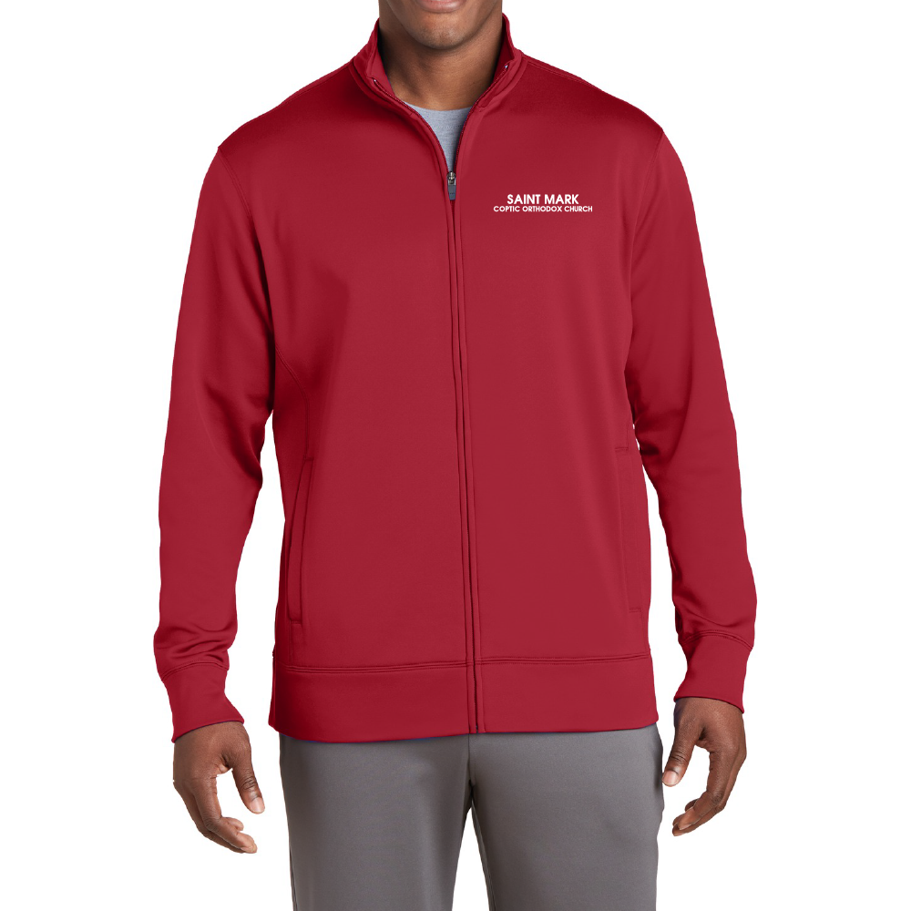 St. Mark Coptic Orthodox Church Unisex + Ladies Fleece Full-Zip Jacket